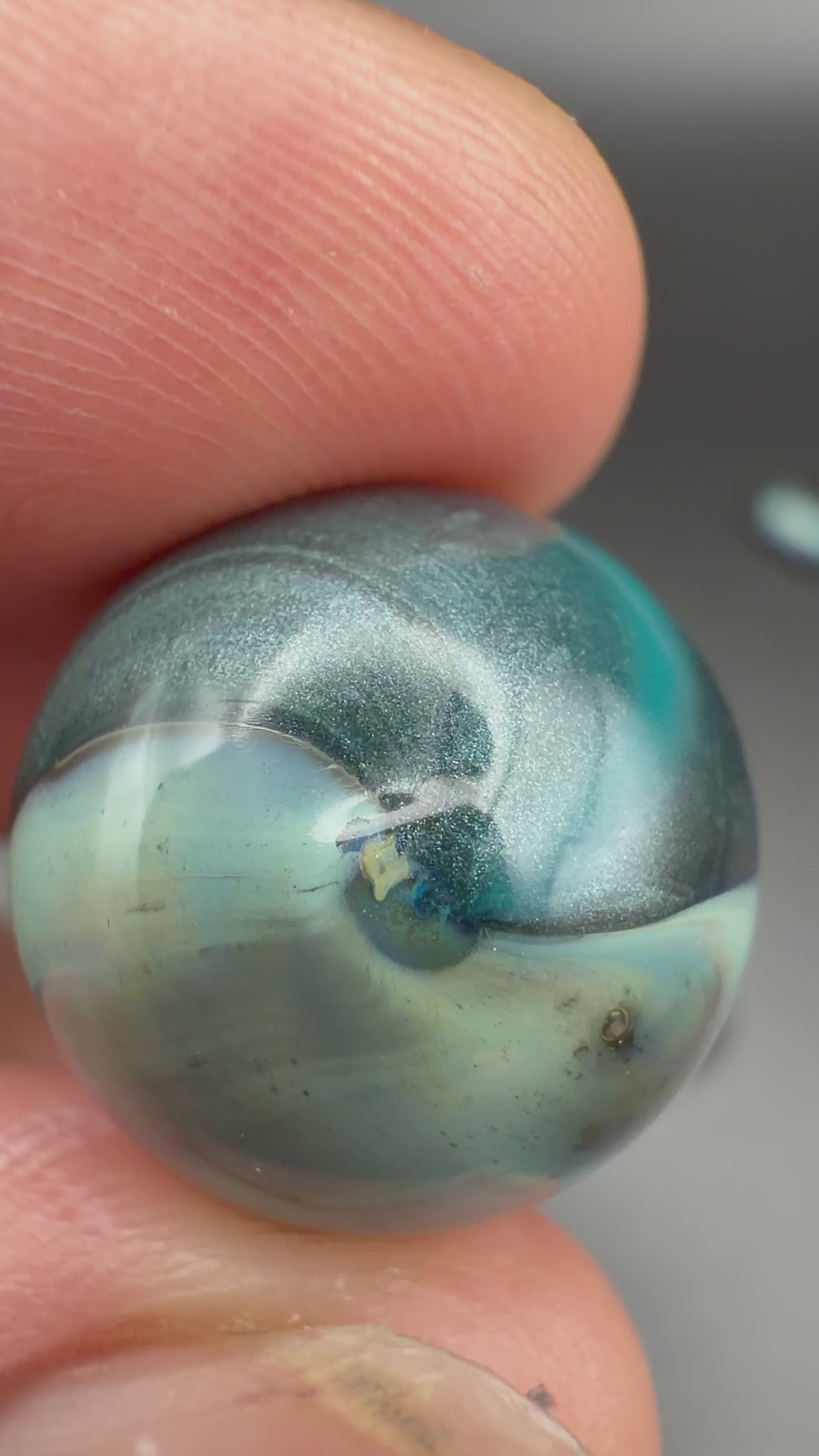 Two Greens Marble Set