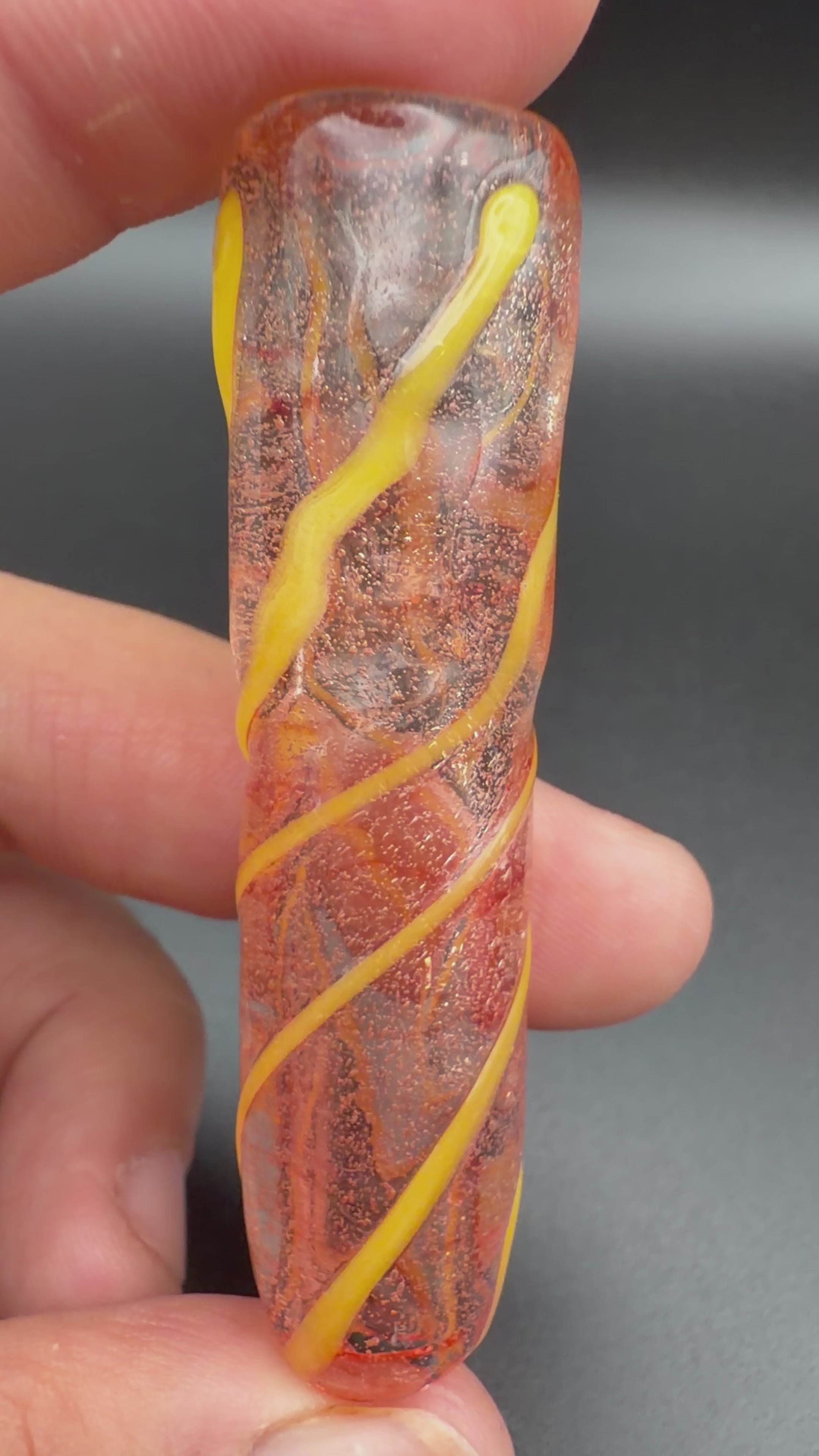Yellow Lined Chillum