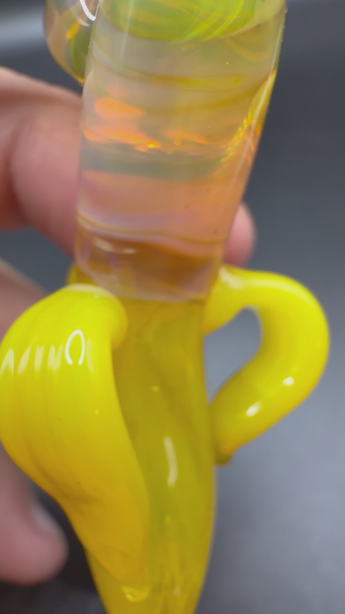 Peeled Banana Pendant